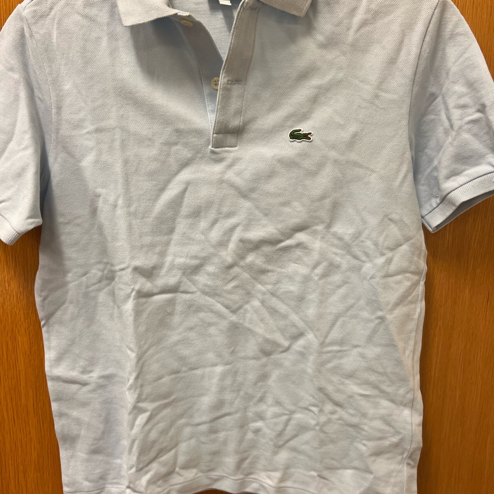 Lacoste Kids’ regular fit petit pique polo size 16